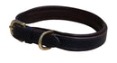 Mackey Padded Leather Dog Collar