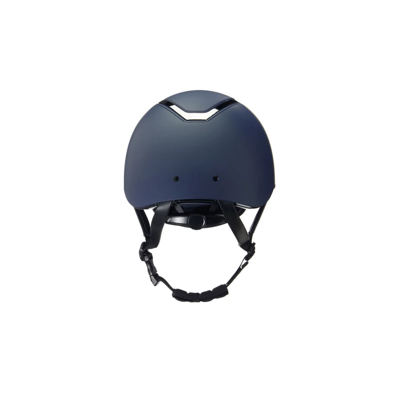 Charles Owen Kylo Riding Hat in Navy Matte/Pewter