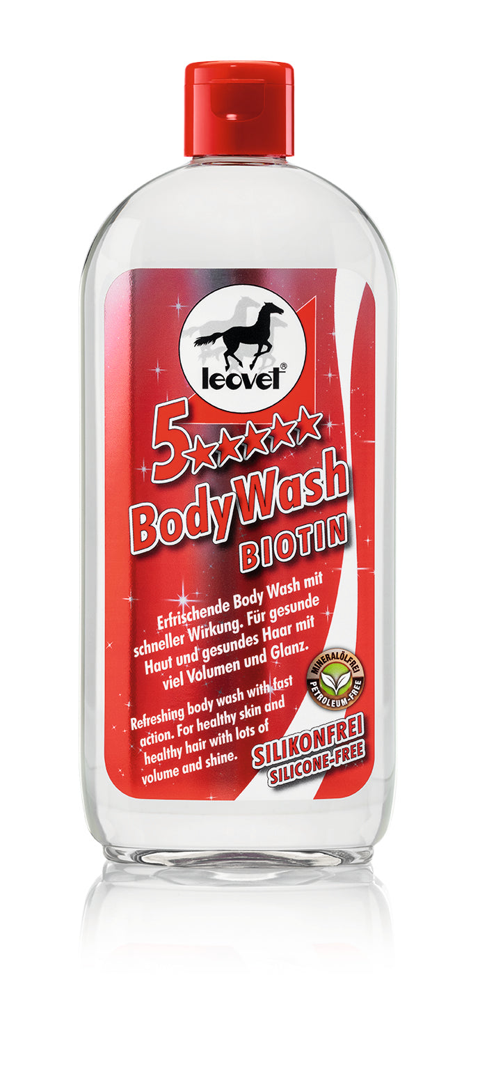 Leovet 5 Star Biotin Body Wash Shampoo 500ml