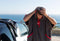 Red Original Luxury Towelling Change Robe