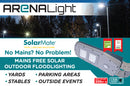 SolarMate 1500 Lumen Arena2 Pro Solar Flood Light – SMAL002