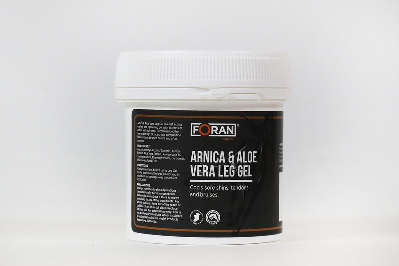 Foran Equine Arnica & Aloe Vera Leg Gel 2.5kg - Hoofprints Innovations 