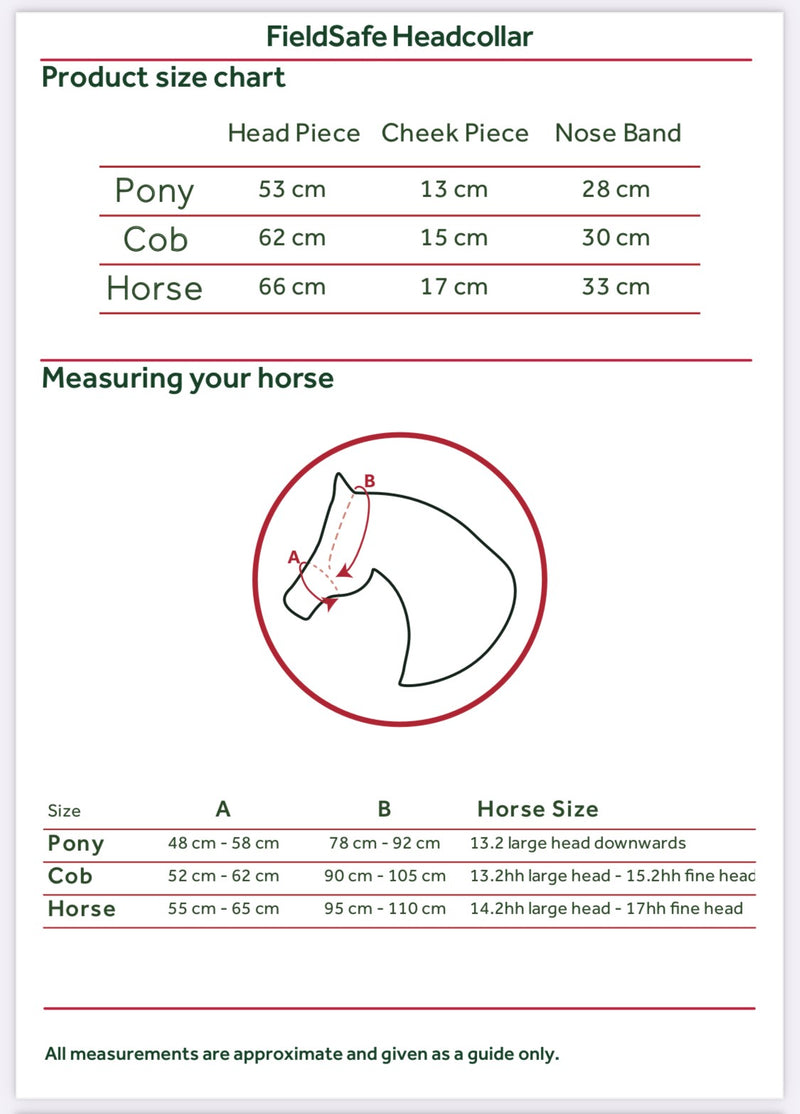 Horseware Fieldsafe Headcollar