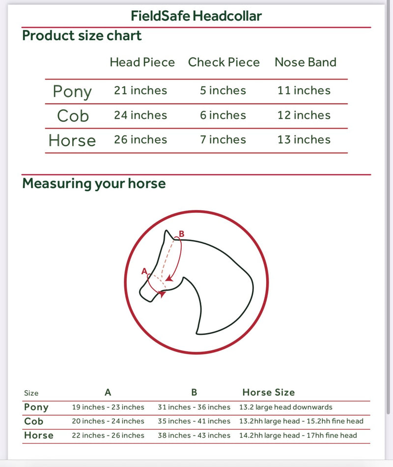 Horseware Fieldsafe Headcollar
