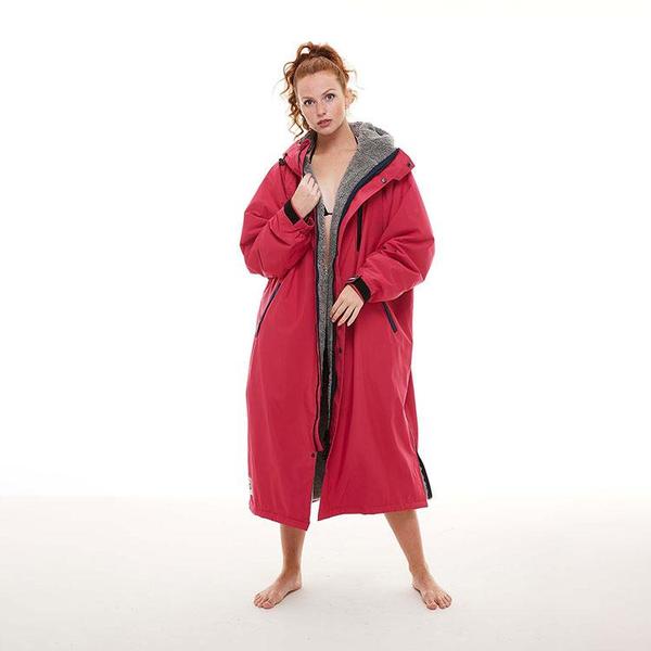 Red Original Women's Long Sleeve Pro Change Robe EVO