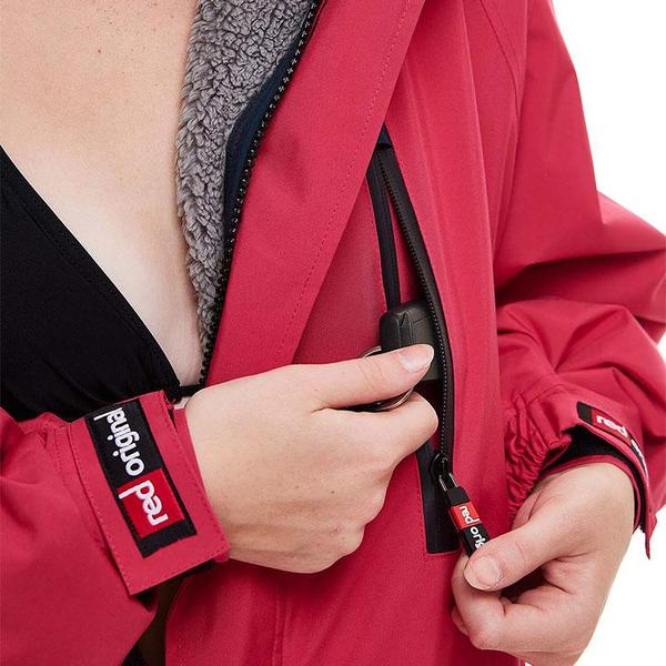 Red Original Women's Long Sleeve Pro Change Robe EVO