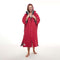 Red Original Women's Long Sleeve Pro Change Robe EVO