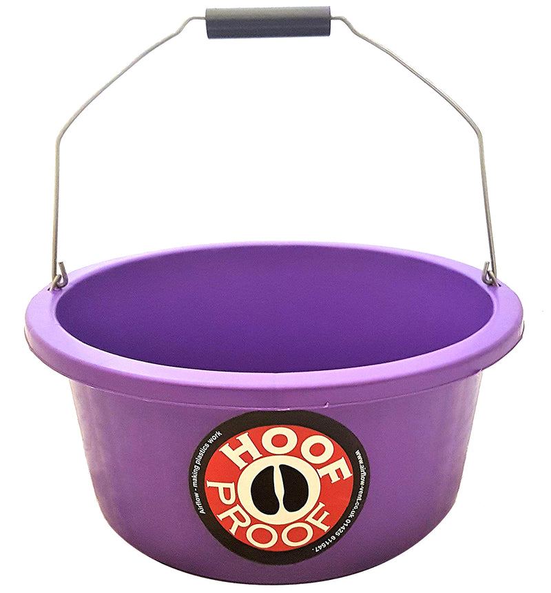 Hoof Proof Shallow Feed Bucket 15 Litre
