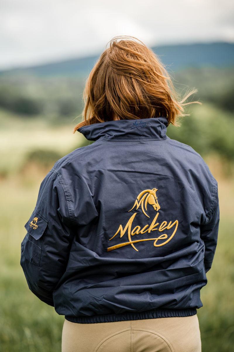 Mackey Blouson Jacket with Logo