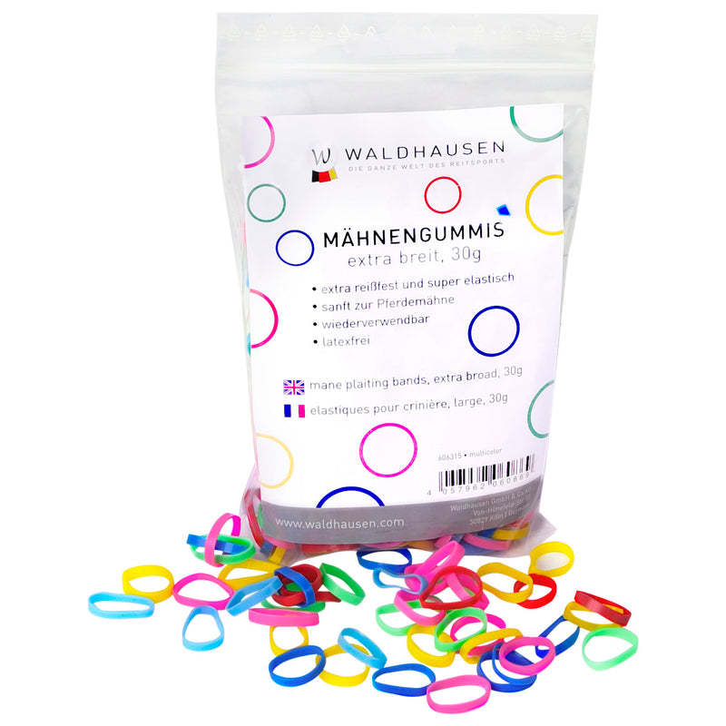 Multicolour Xwide Plaiting Bands