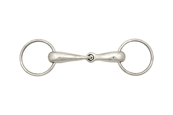 Mackey Normal Ring Hollow Mouth Snaffle (Thin)