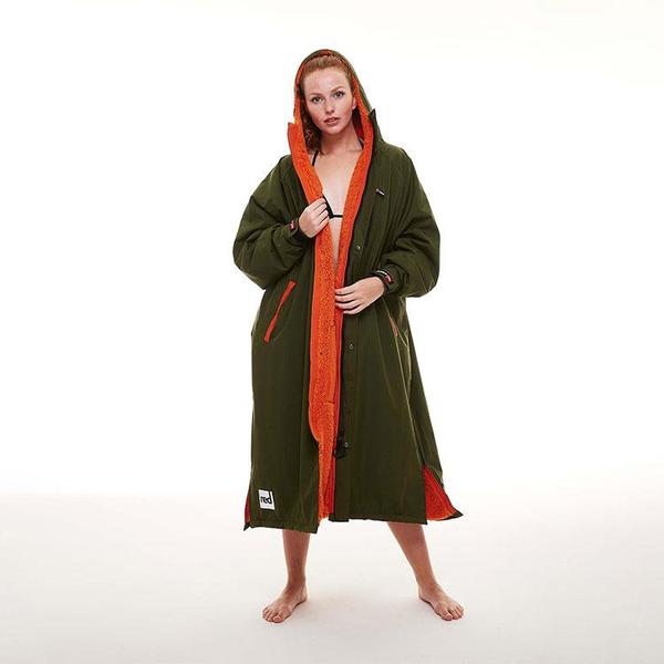 Red Original Women's Long Sleeve Pro Change Robe EVO