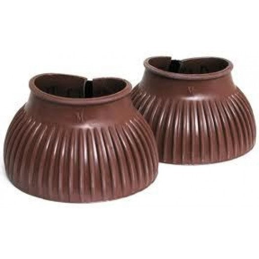 Ribbed Bell Boots with Touch Tape