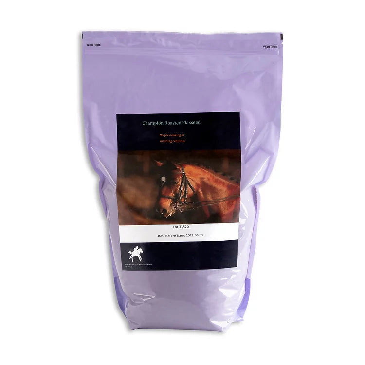 Champion Roasted Flaxseed - For Equines 5KG